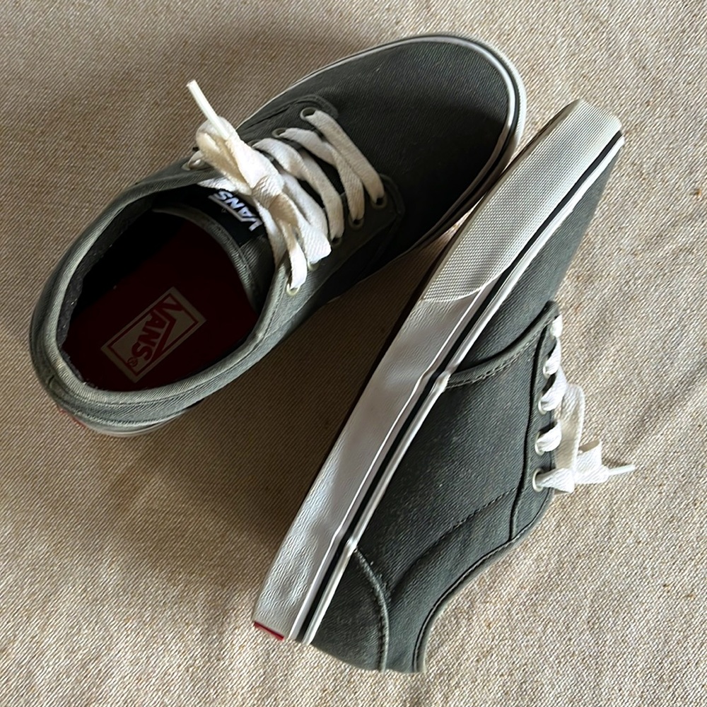 VANS Atwood Canvas Pewter Skate Shoes ๐ - Picture 4 of 8